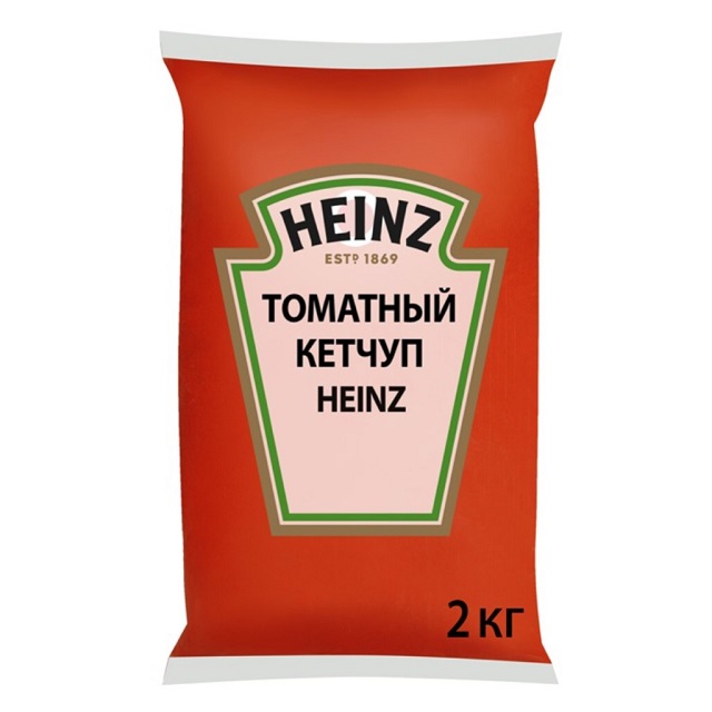 Кетчуп томатный соус "HEINZ" 2кг/6шт/6мес