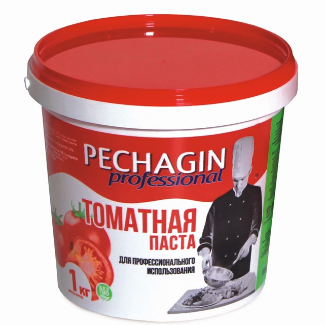 Томатная паста "Pechagin Professional" 1кг/6шт/12мес