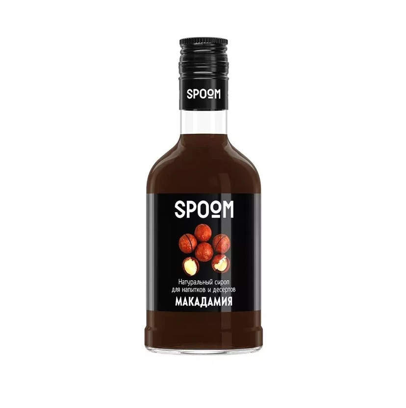 Сироп "Макадамия" Spoom ст.б. 0,25л/6шт/30мес