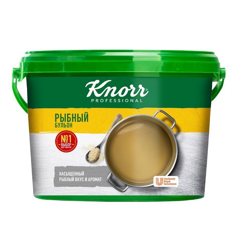 Рыбный бульон пл/ведро KNORR 2кг/4шт/12 мес
