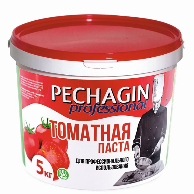 Томатная паста "Pechagin Professional" 5кг/1шт/12мес